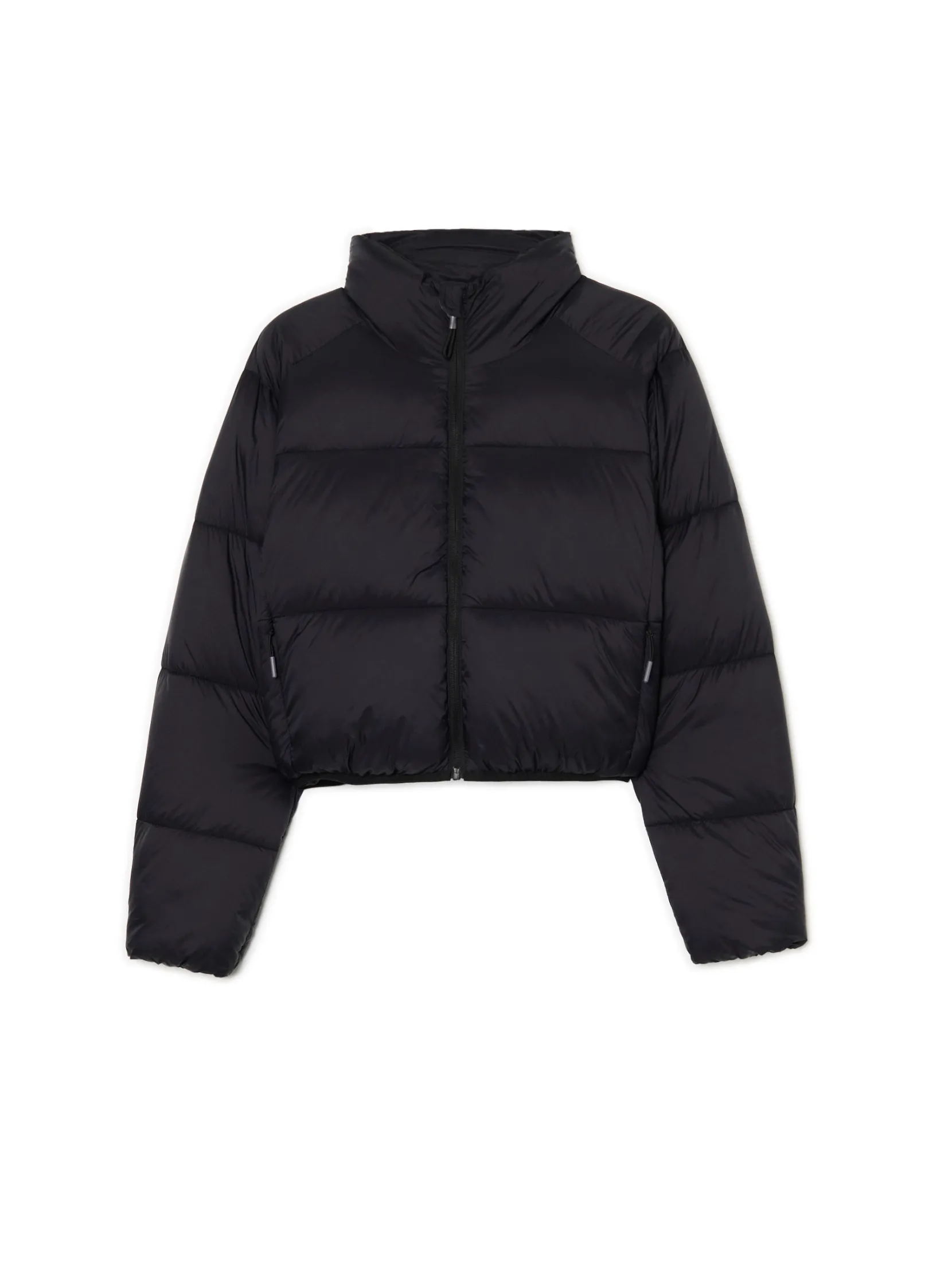 Discount Czarna kurtka puffer Kurtki, Płaszcze