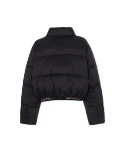 Discount Czarna kurtka puffer Kurtki, Płaszcze