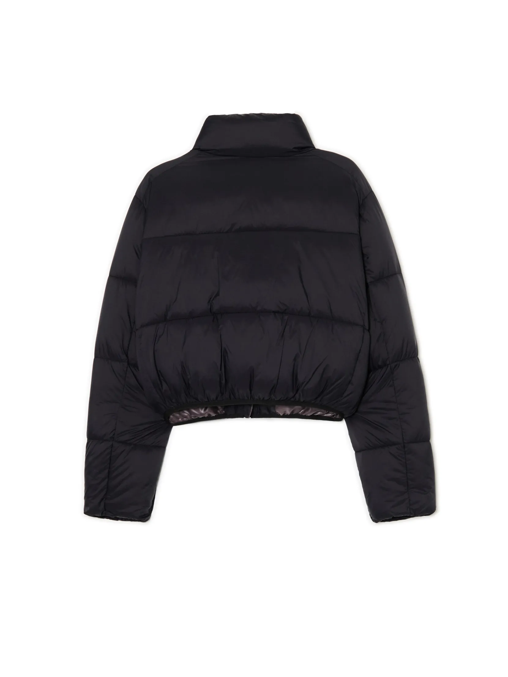 Discount Czarna kurtka puffer Kurtki, Płaszcze