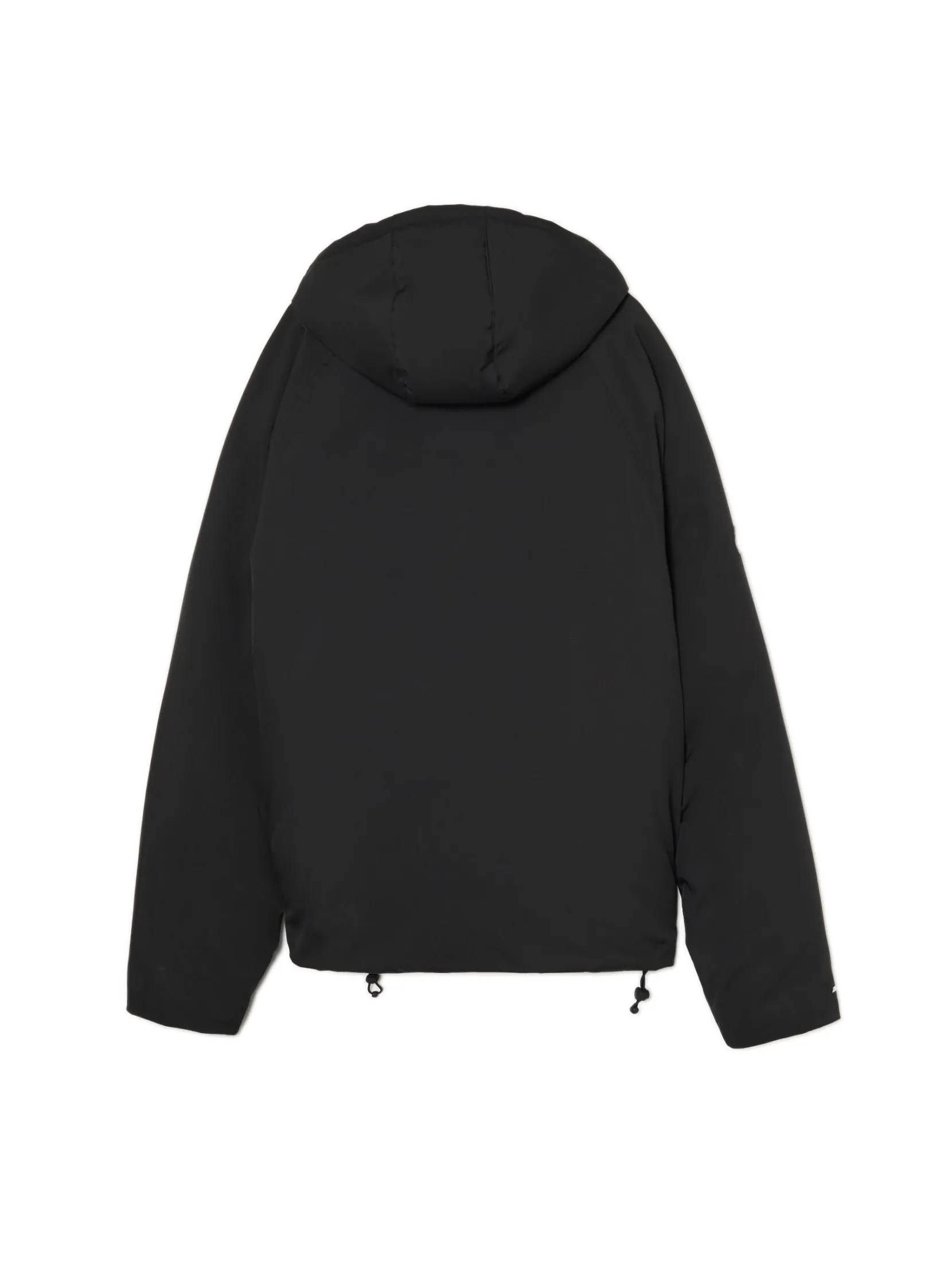 Clearance Czarna kurtka puffer z kapturem Kurtki Zimowe|Kurtki, Płaszcze