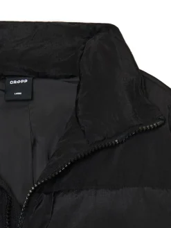 New Czarna kurtka puffer ze stójką Kurtki Zimowe|Kurtki, Płaszcze