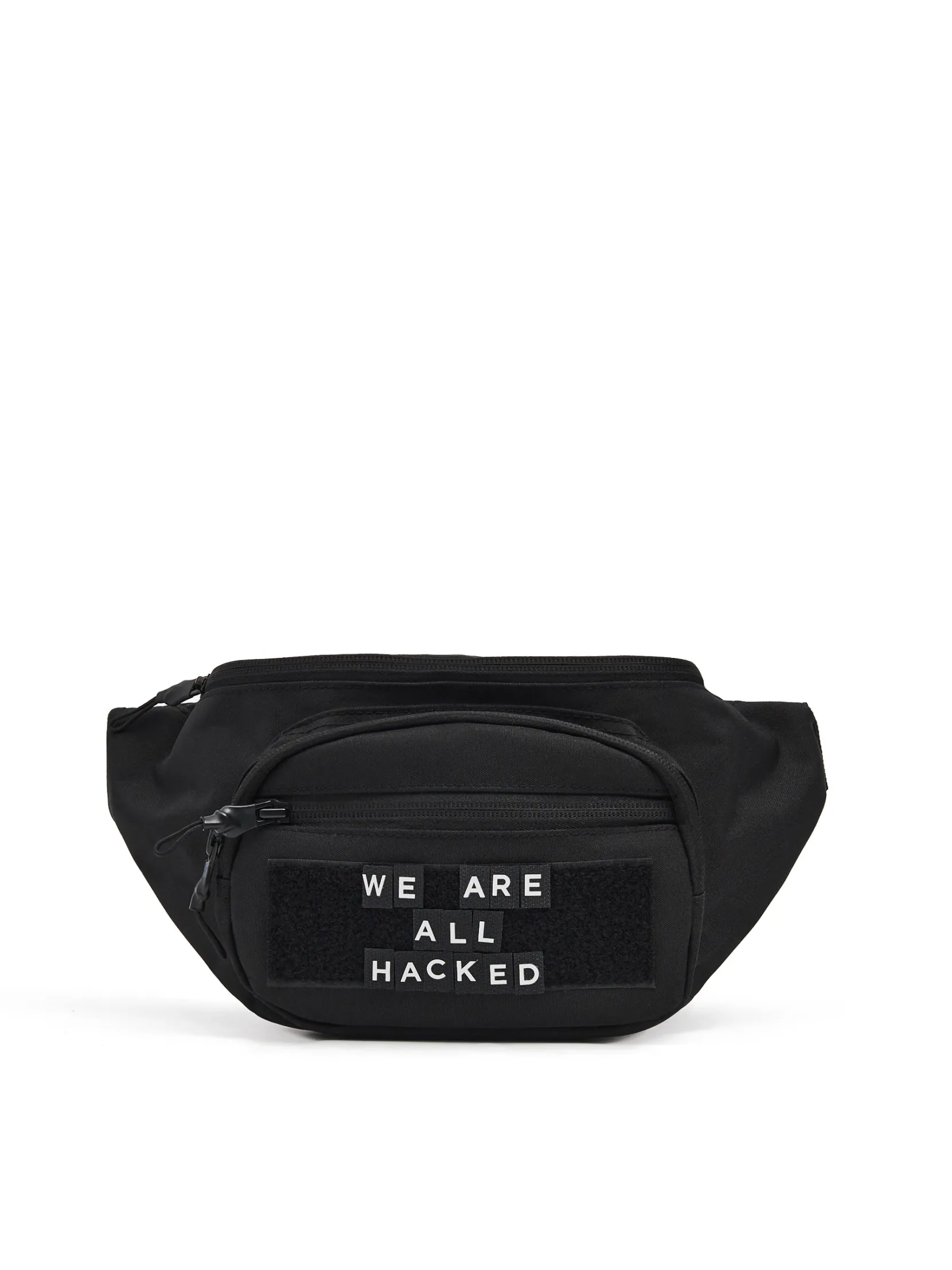 Hot Czarna nerka z personalizowanym napisem Plecaki, Nerki