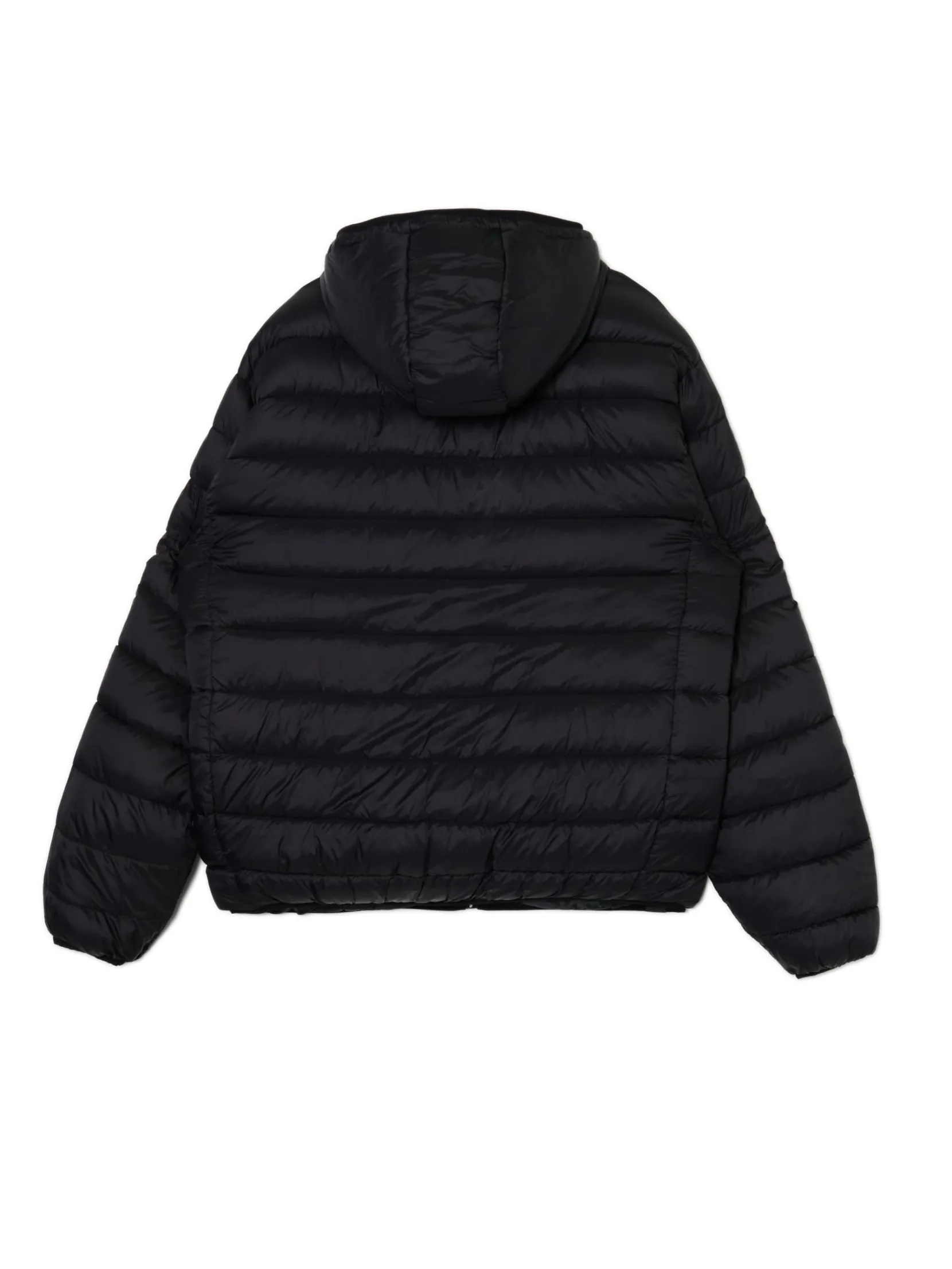 Fashion Czarna pikowana kurtka basic Kurtki, Płaszcze
