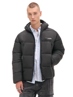 Best Czarna pikowana kurtka puffer Kurtki Zimowe|Kurtki, Płaszcze