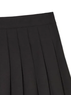 Sale Czarna plisowana spódniczka mini Spódnice