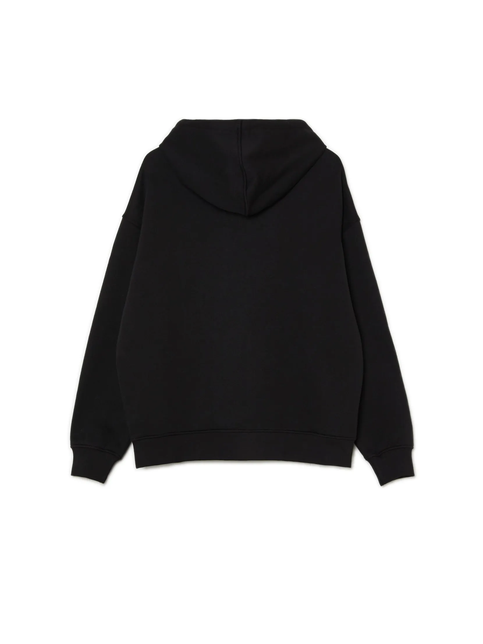 Sale Czarna rozpinana bluza oversize Bluzy