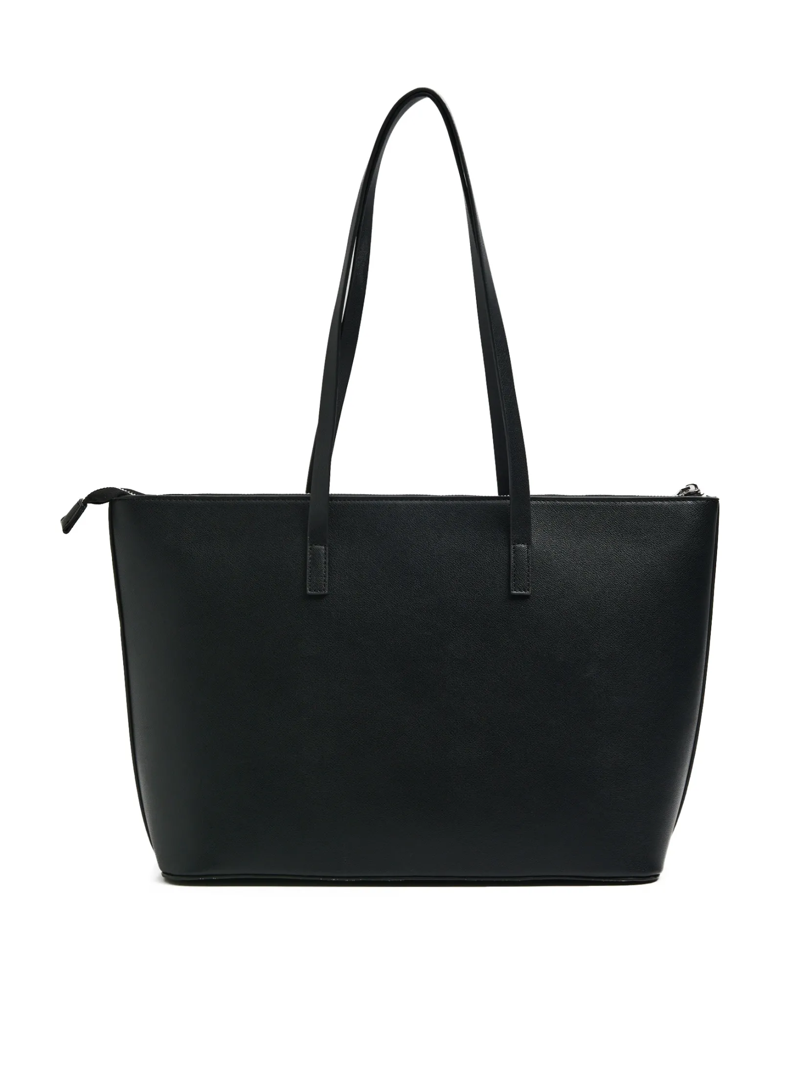 Outlet Czarna torba shopper Torby, Plecaki