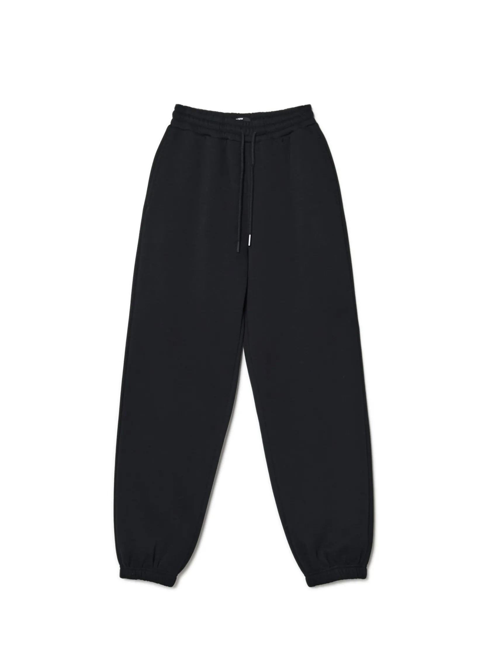 Hot Czarne dresowe joggery Spodnie