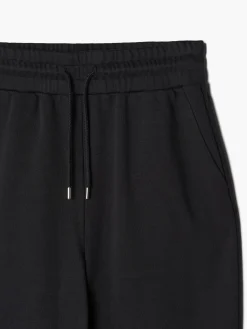 Online Czarne dresowe joggery Spodnie