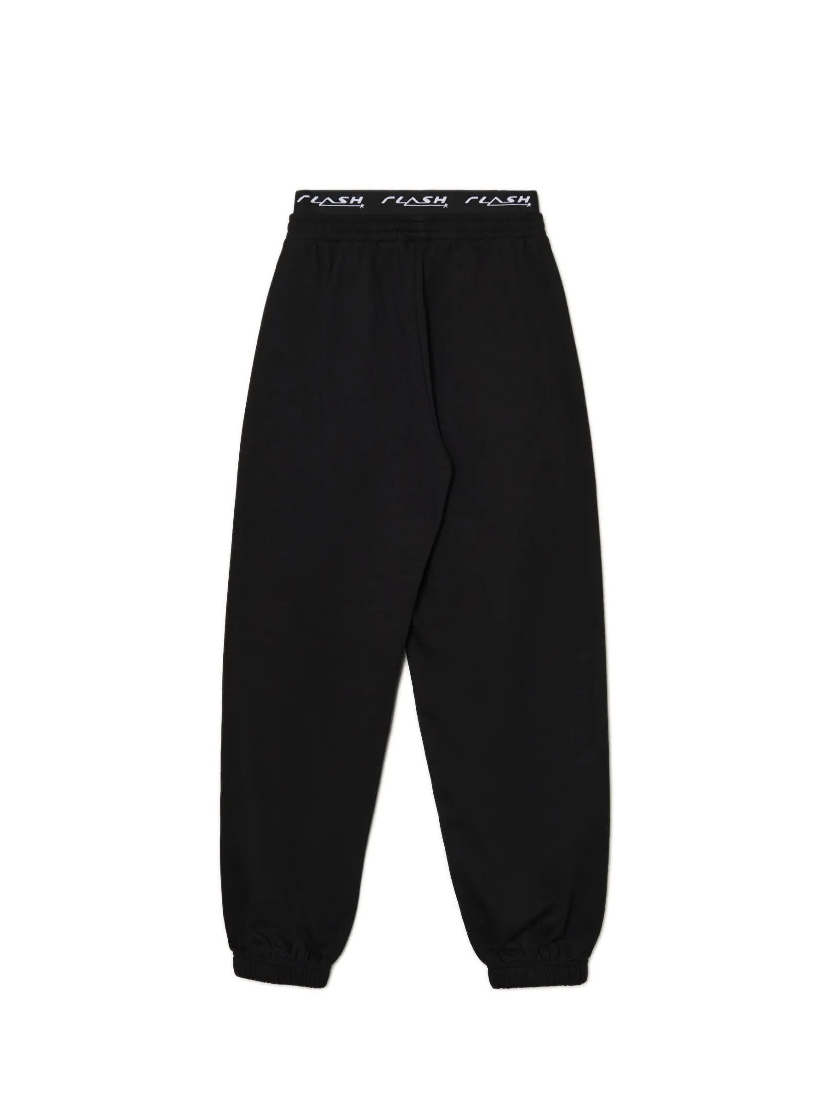Sale Czarne dresowe joggery Spodnie