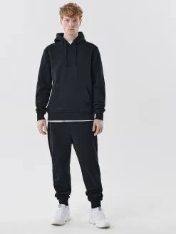 New Czarne dresowe joggery regular Spodnie