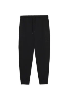 Online Czarne dresowe joggery regular Spodnie