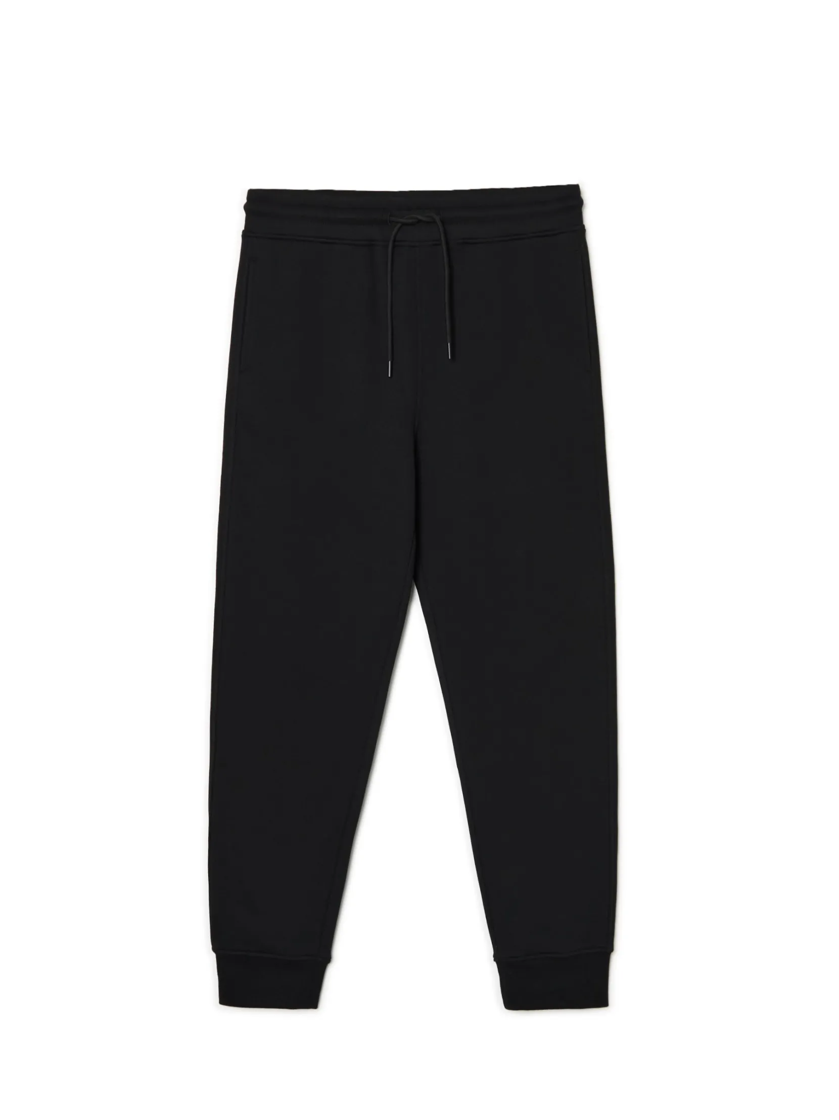 Hot Czarne dresowe joggery regular Spodnie|Sety
