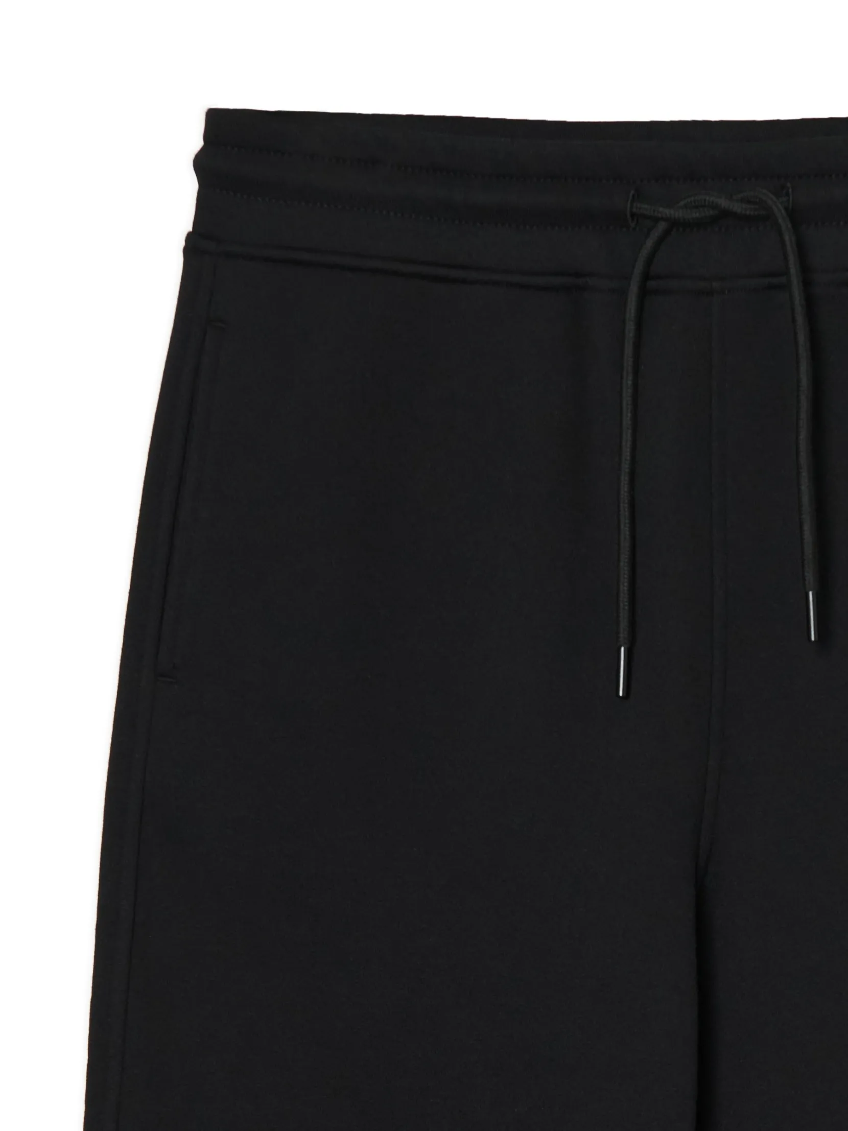 Hot Czarne dresowe joggery regular Spodnie|Sety