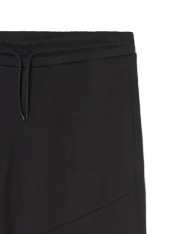 Hot Czarne dresowe joggery slim Spodnie