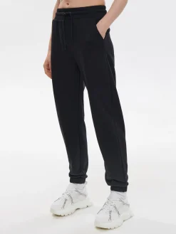 Clearance Czarne dresowe spodnie jogger Spodnie