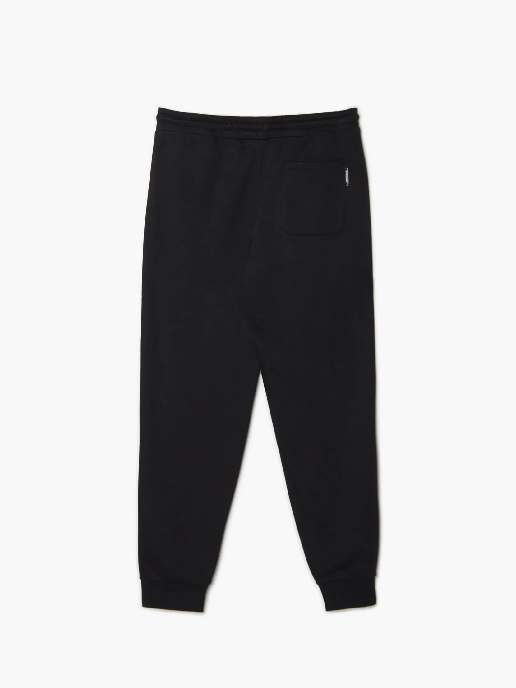Best Czarne gładkie joggery regular Spodnie