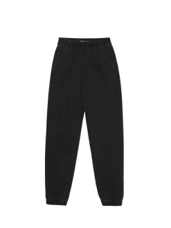 Outlet Czarne jeansowe joggery Jeansy