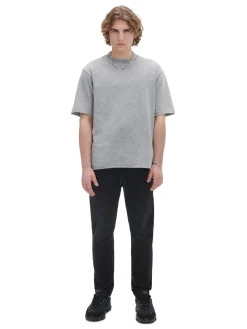 Fashion Czarne jeansowe joggery Jeansy
