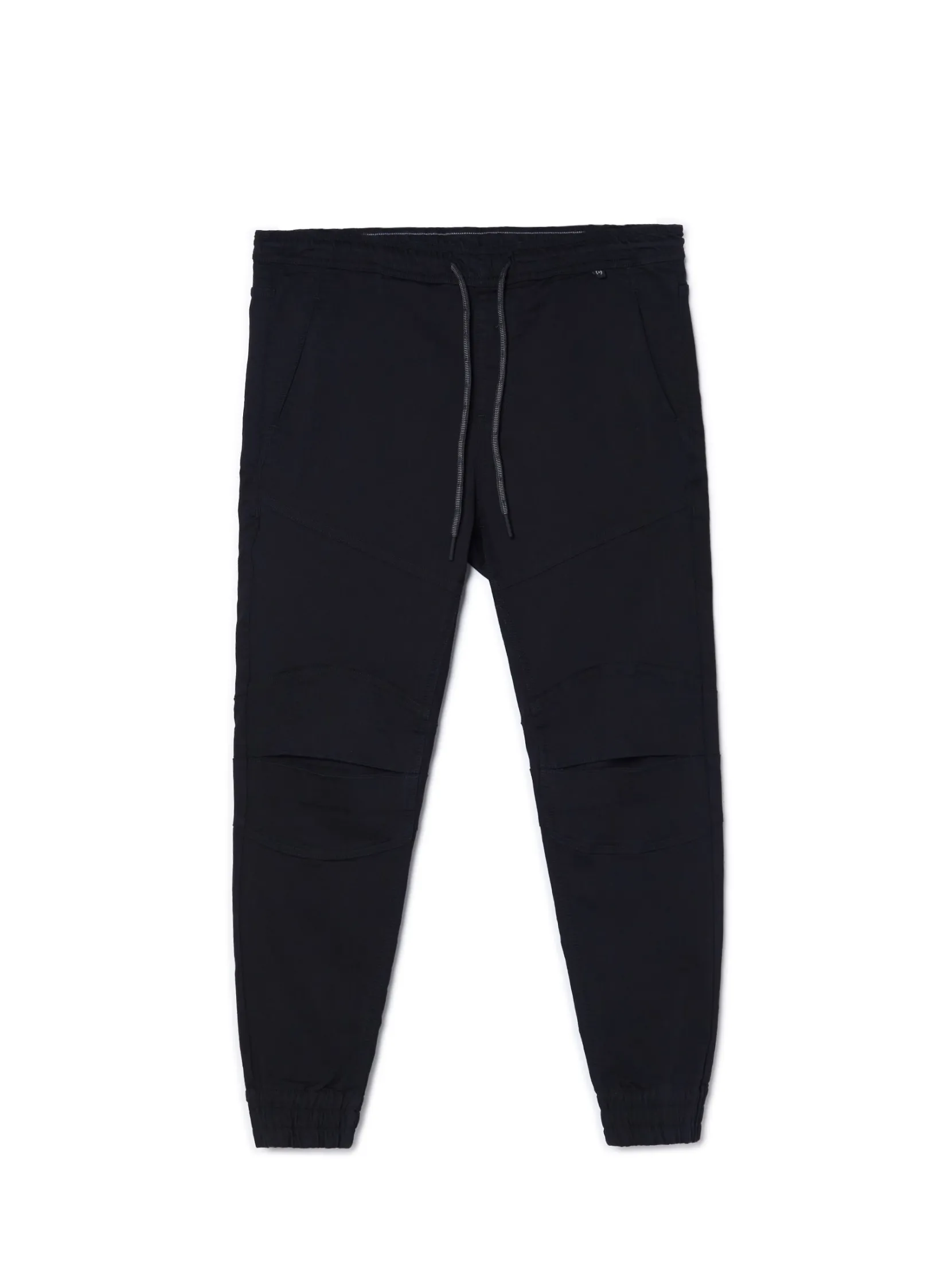 Fashion Czarne jeansowe joggery Jeansy