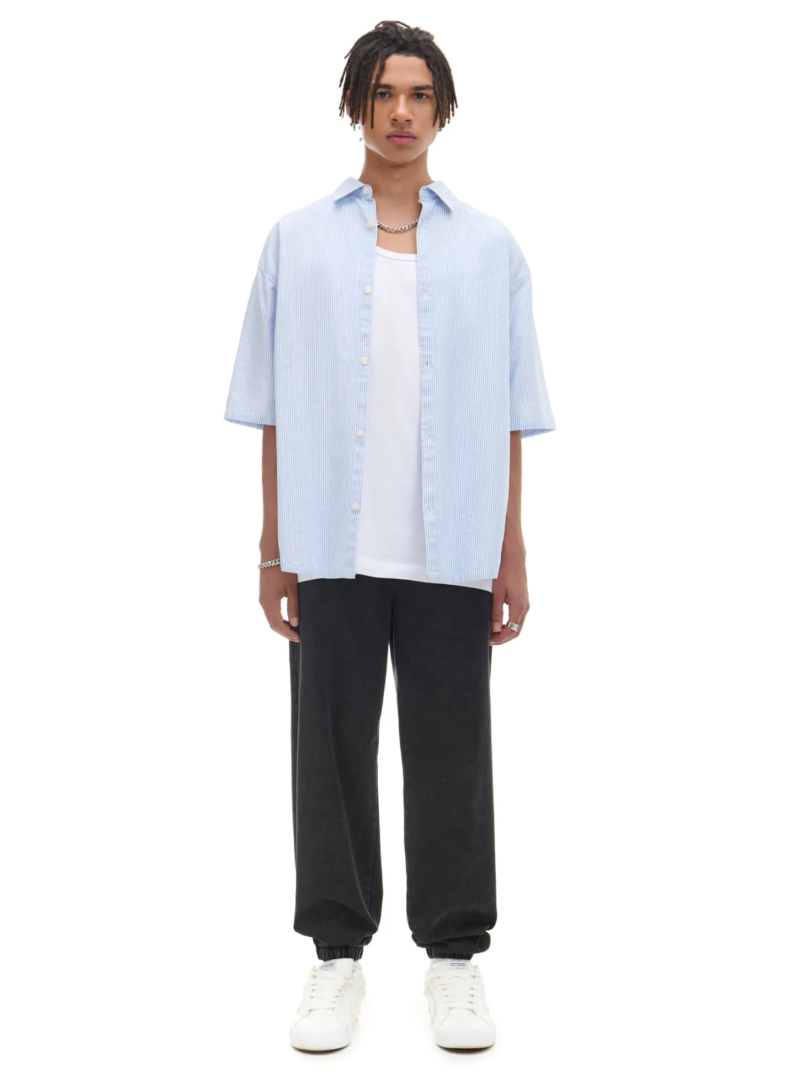 Hot Czarne jeansowe joggery Spodnie