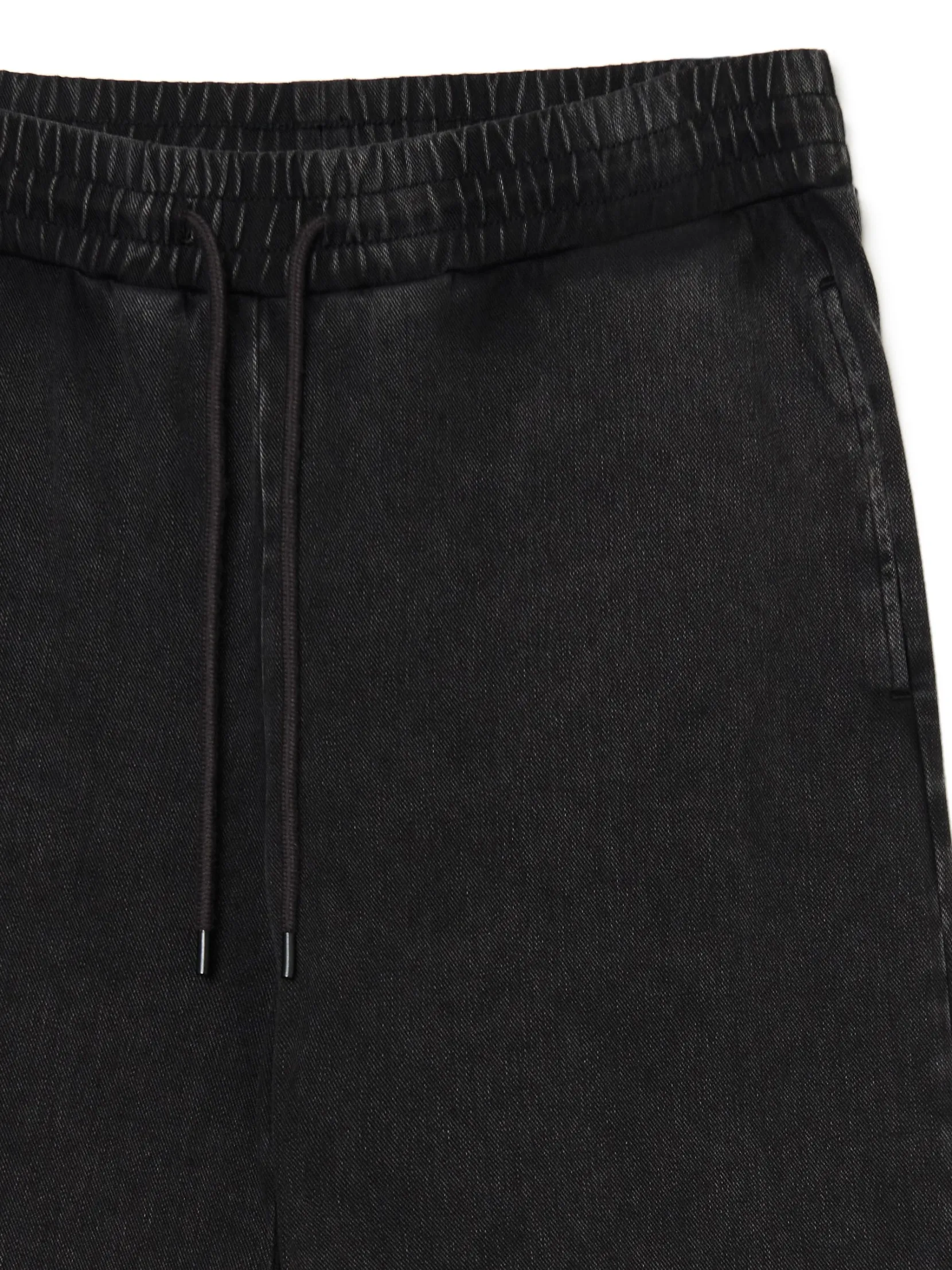 Hot Czarne jeansowe joggery Spodnie