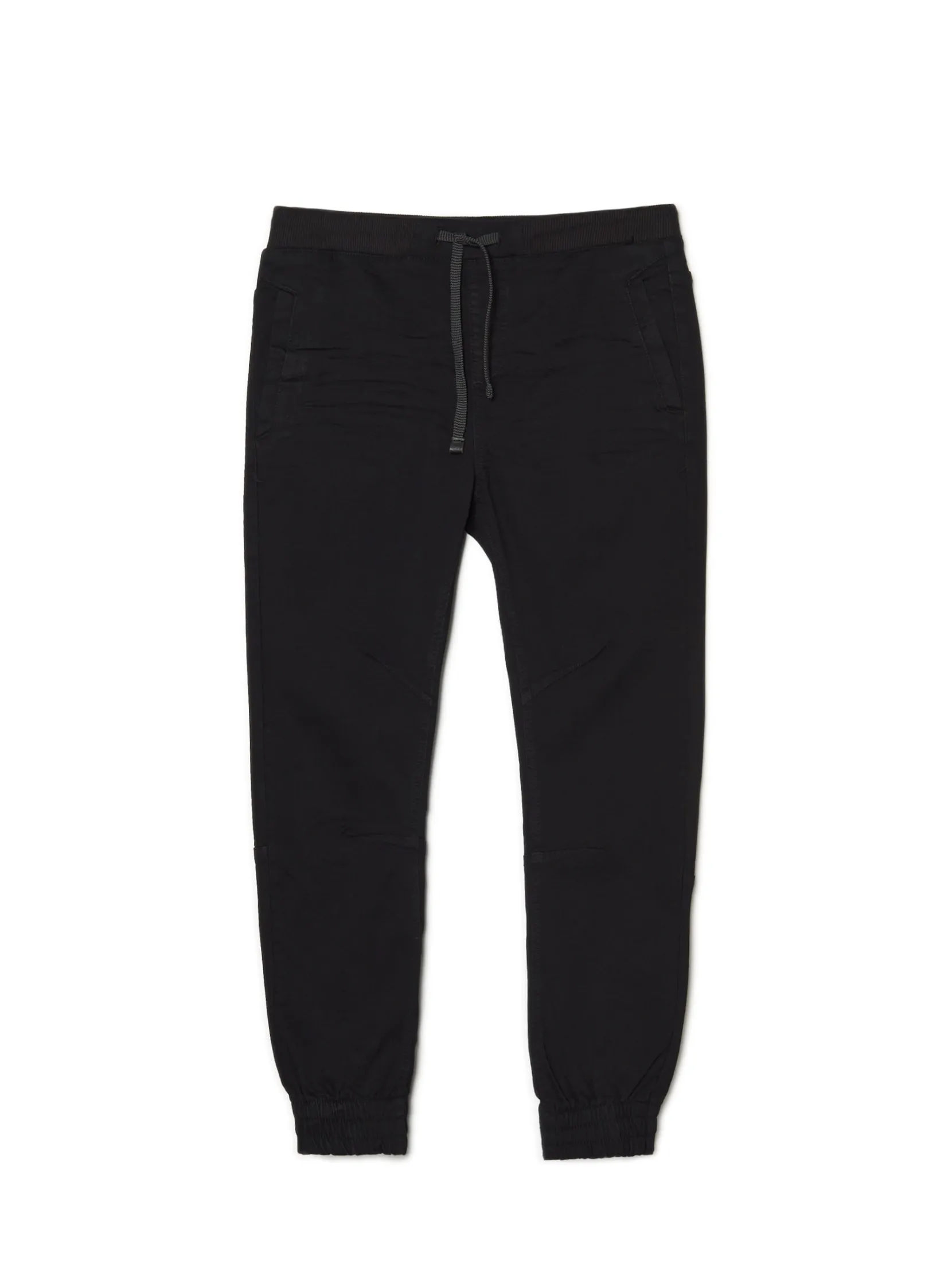 Best Czarne jeansowe joggery chino Jeansy