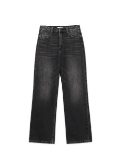 Outlet Czarne jeansy baggy Jeansy