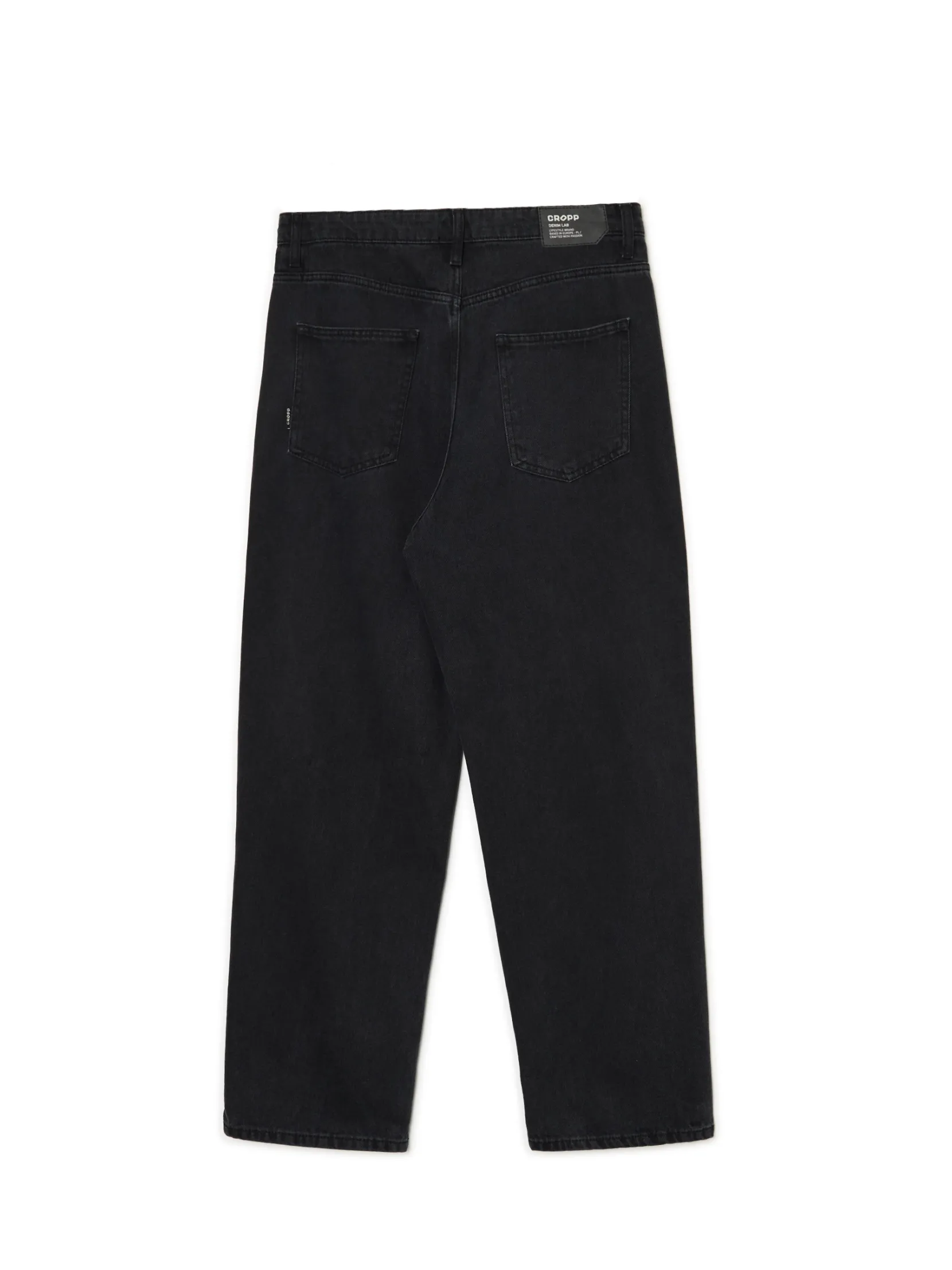 Discount Czarne jeansy baggy Jeansy|Baggy