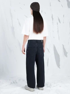Discount Czarne jeansy baggy Jeansy|Baggy
