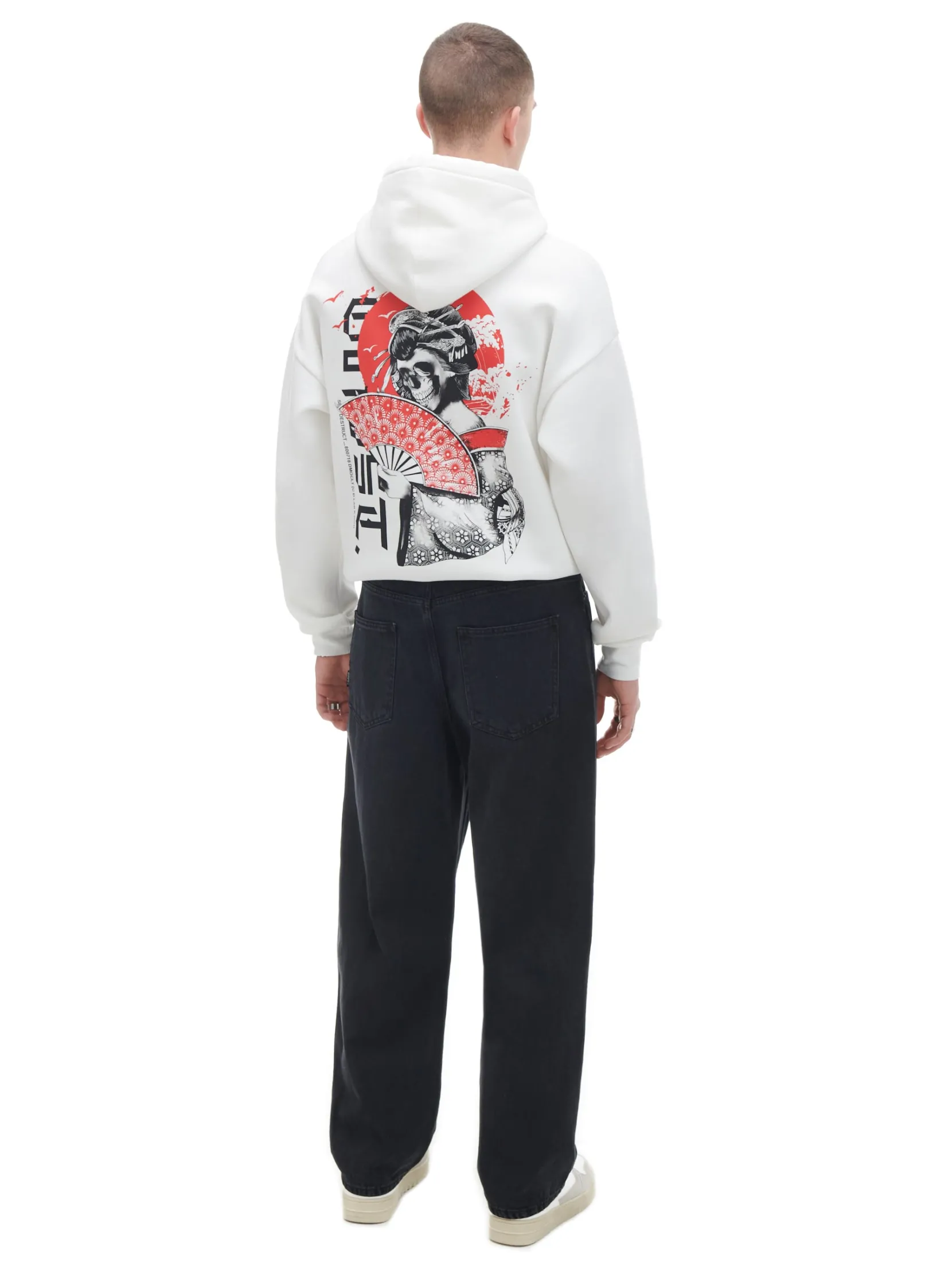 Discount Czarne jeansy baggy Jeansy|Baggy