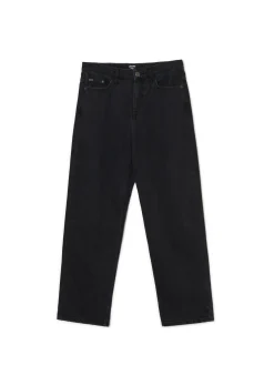 Discount Czarne jeansy baggy Jeansy|Baggy