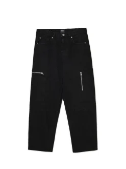 Sale Czarne jeansy baggy balloon Jeansy|Baggy
