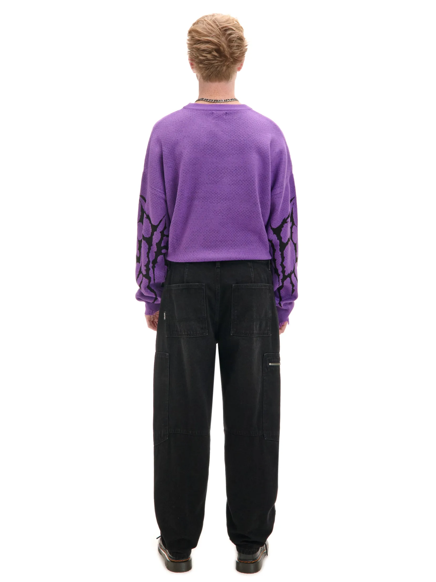 Sale Czarne jeansy baggy balloon Jeansy|Baggy