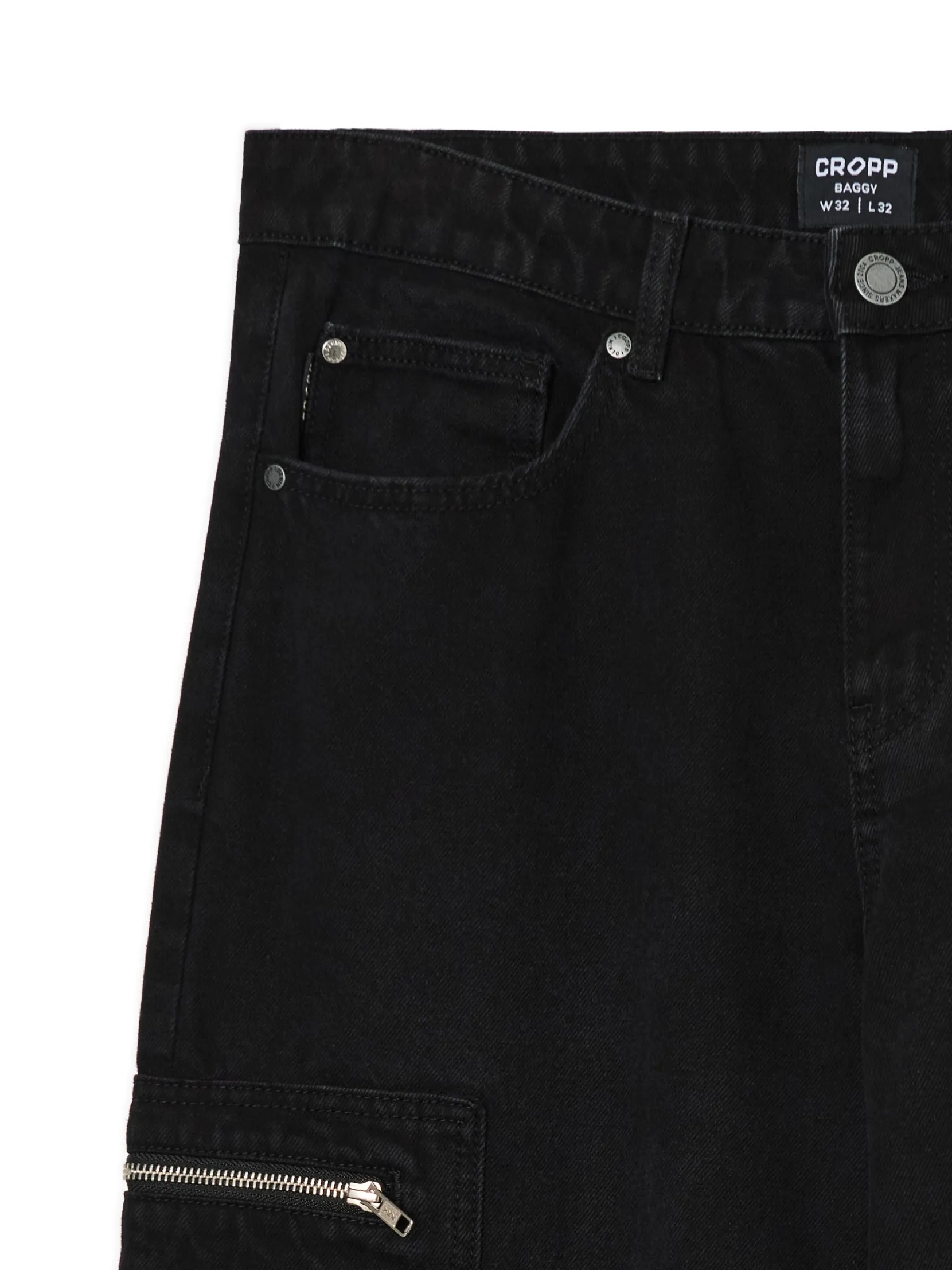 Sale Czarne jeansy baggy balloon Jeansy|Baggy