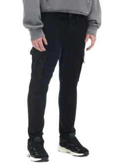 Discount Czarne jeansy carrot Jeansy