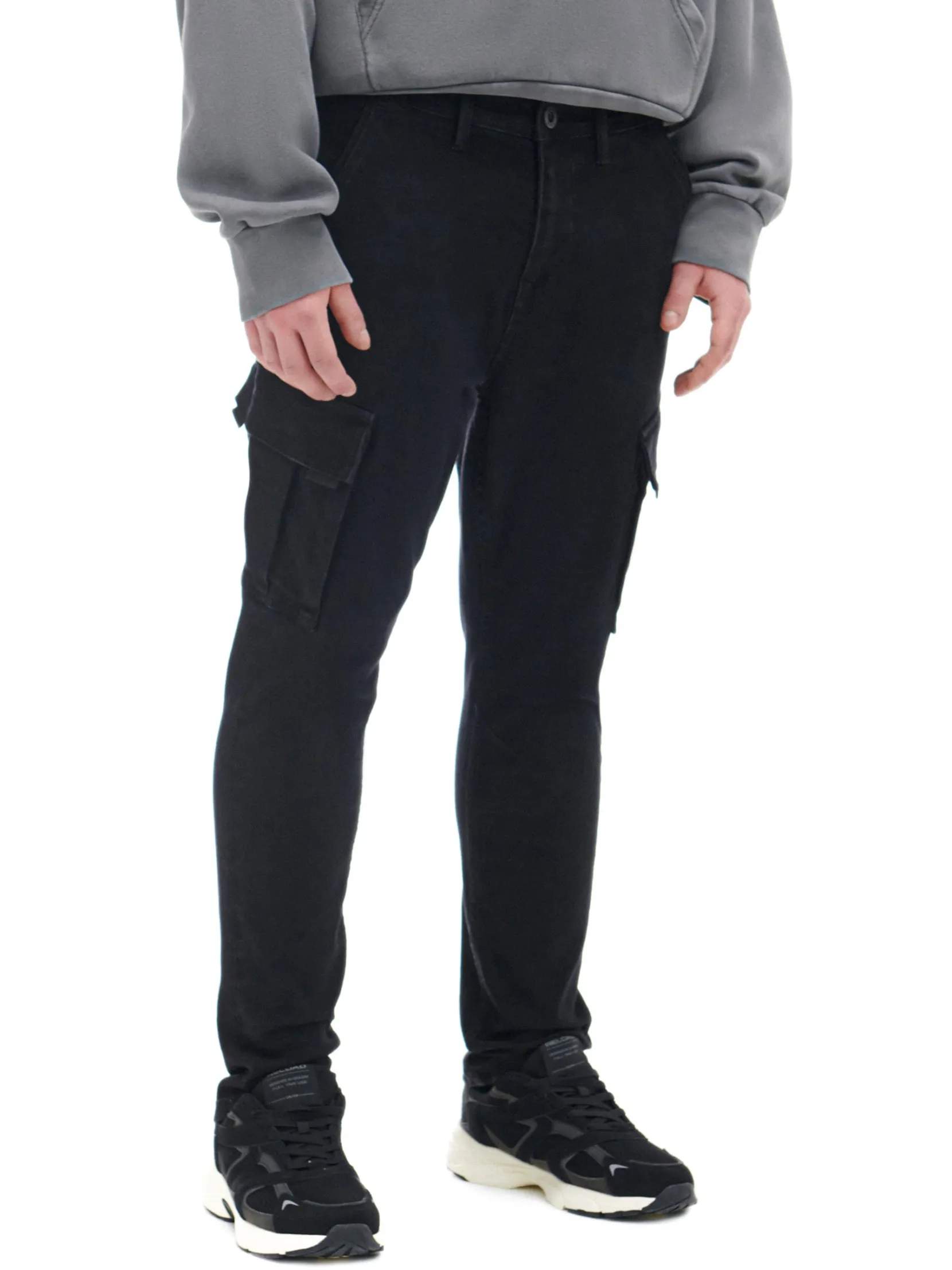 Discount Czarne jeansy carrot Jeansy