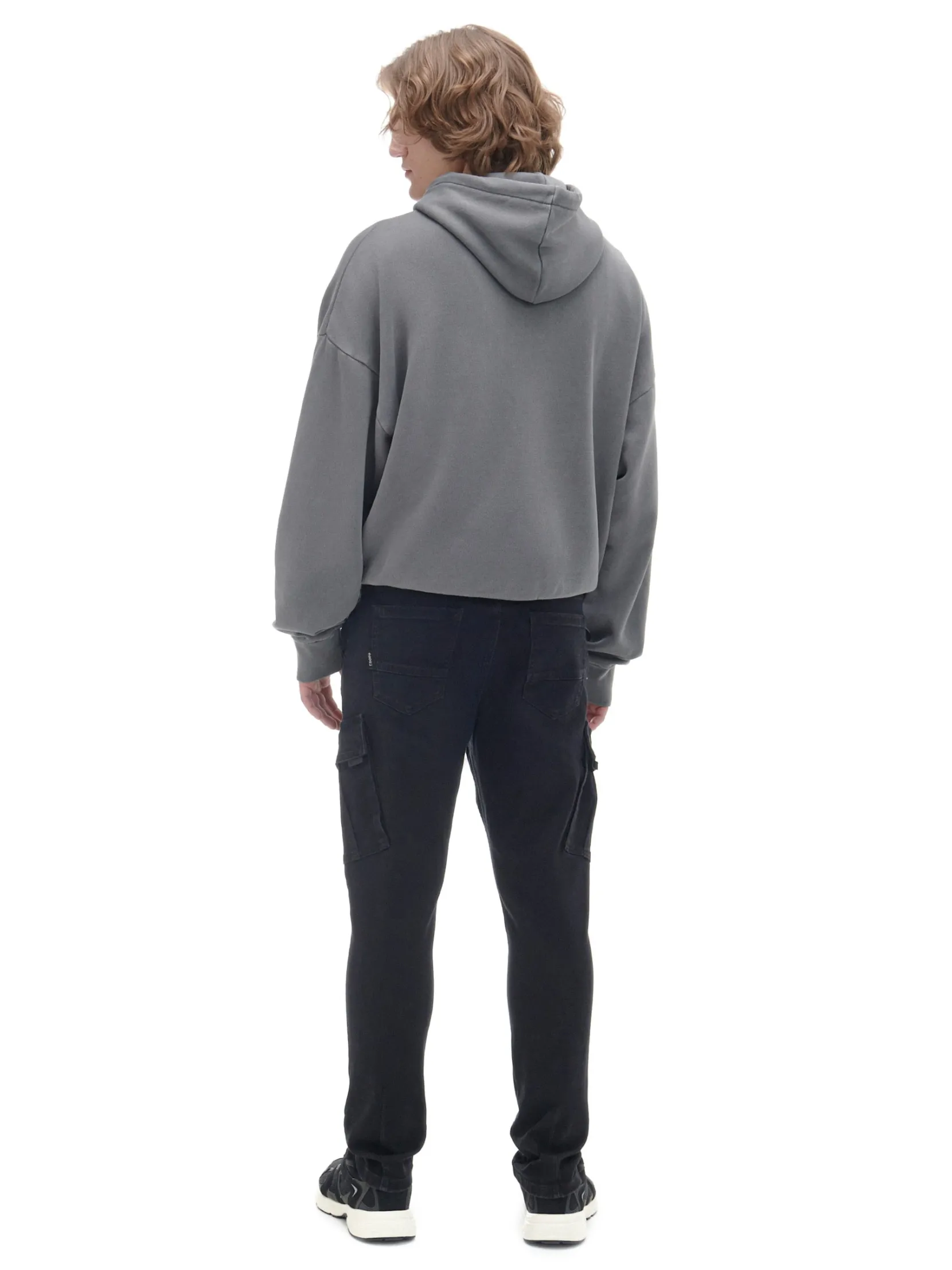 Discount Czarne jeansy carrot Jeansy