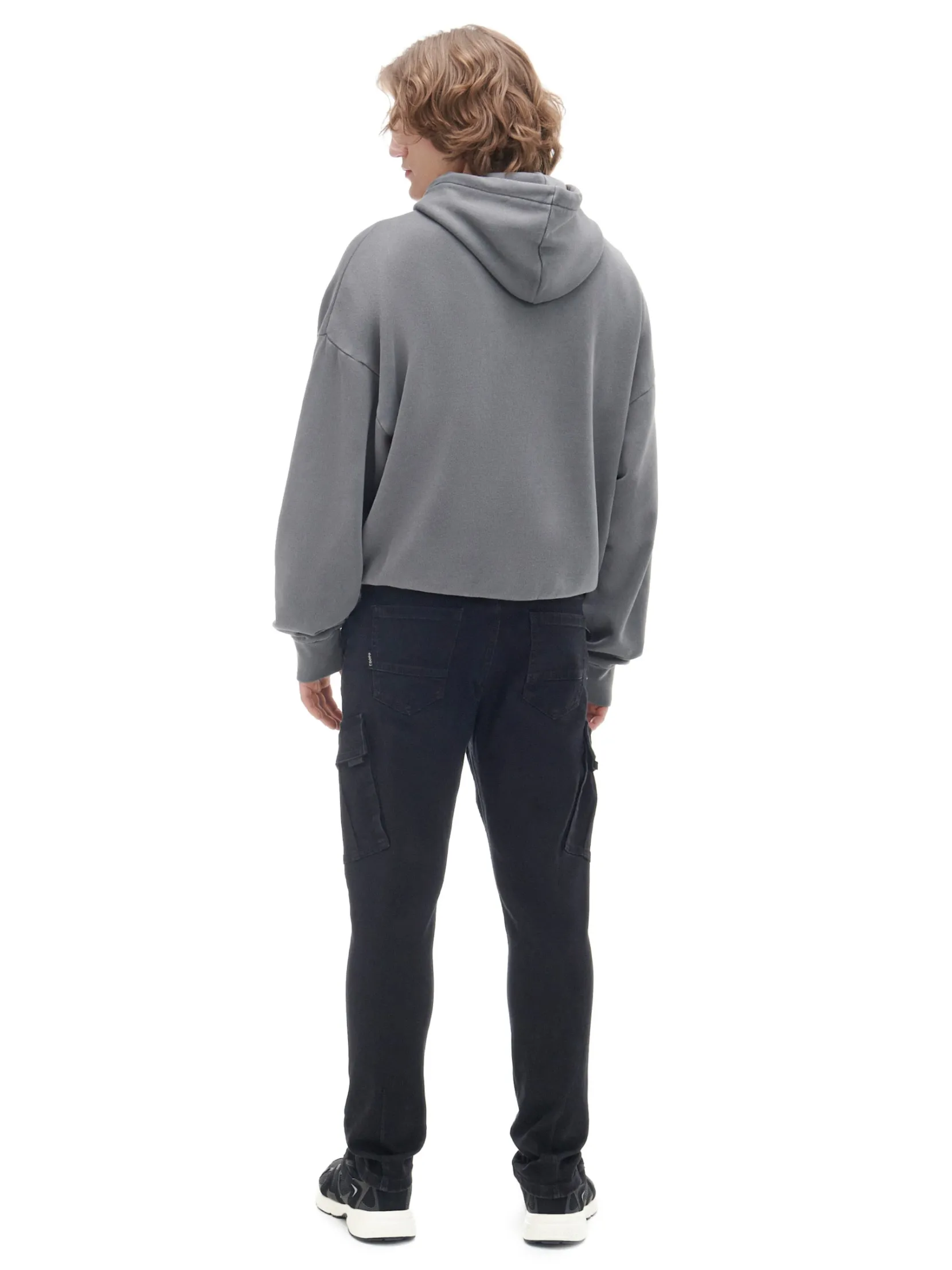 Discount Czarne jeansy carrot Jeansy
