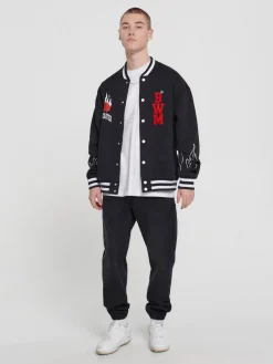 Sale Czarne jeansy jogger Jeansy