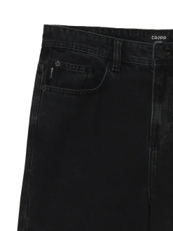Clearance Czarne jeansy loose Jeansy