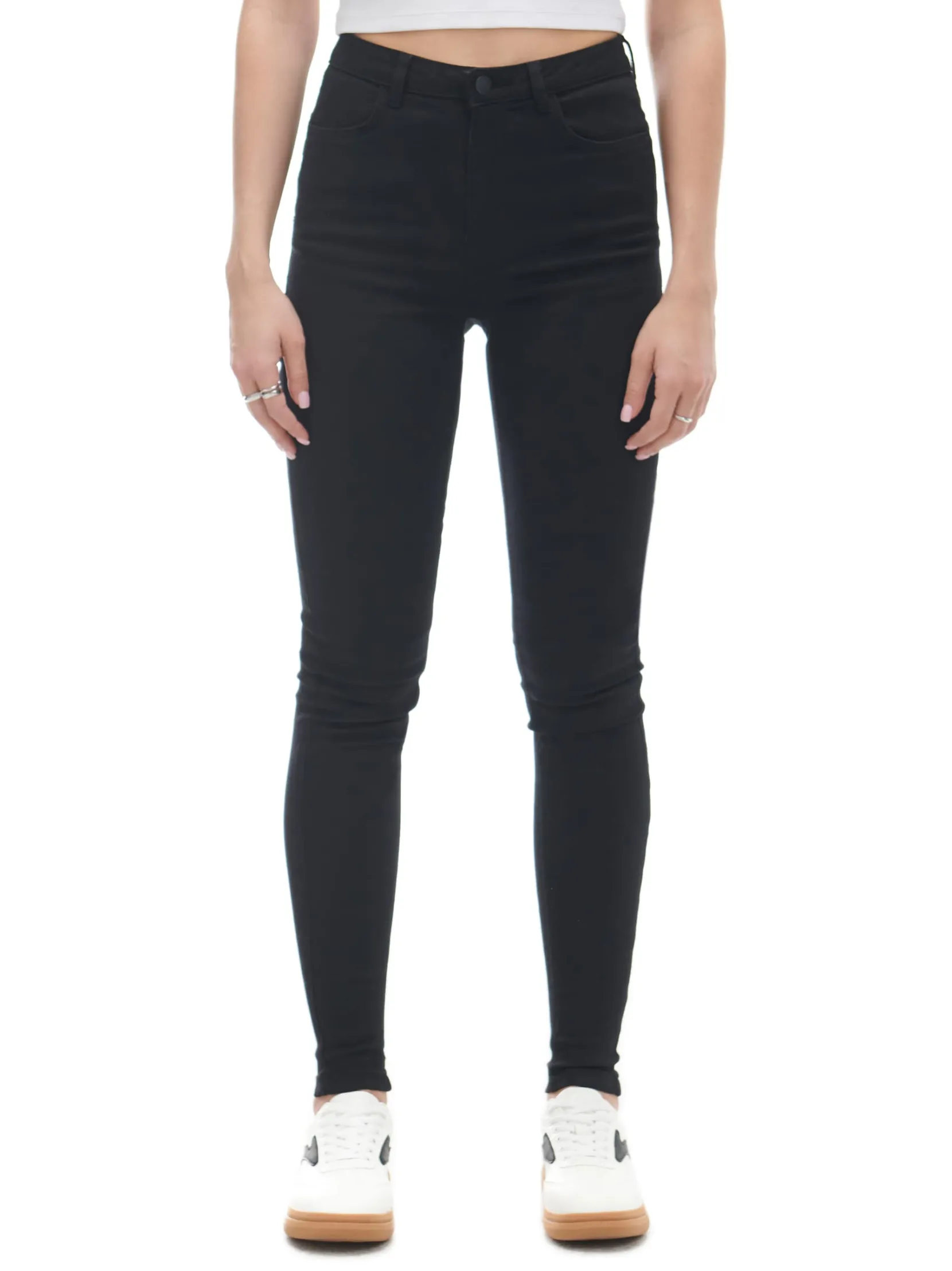 Clearance Czarne jeansy push up TALL Jeansy