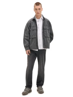 Sale Czarne jeansy regular Jeansy
