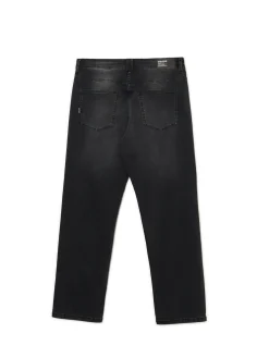 Sale Czarne jeansy regular Jeansy