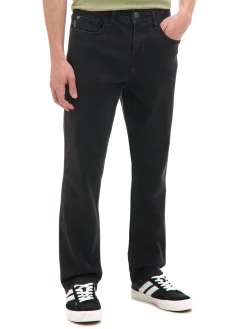 Clearance Czarne jeansy regular Jeansy