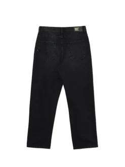 Discount Czarne jeansy relaxed Jeansy