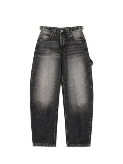 Outlet Czarne jeansy skater Jeansy