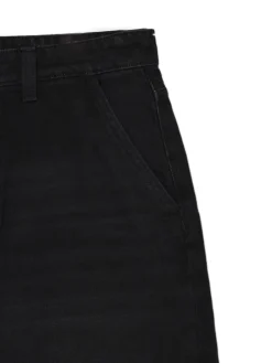 Online Czarne jeansy skater z efektem sprania Jeansy