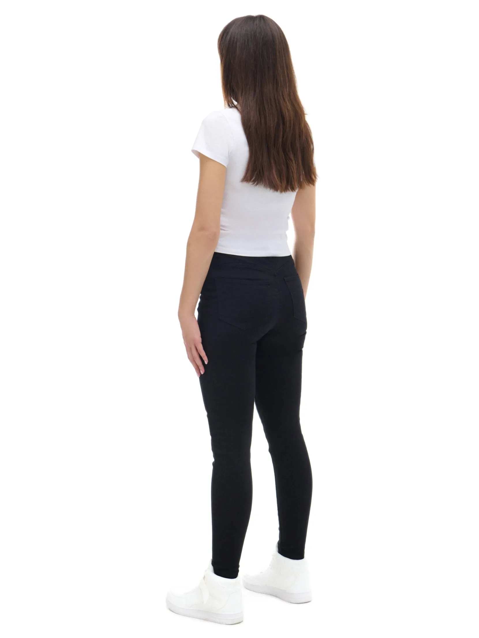 Best Czarne jeansy skinny push up Jeansy