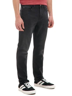 Clearance Czarne jeansy slim Jeansy